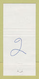 Matchbook Cover - Jimmy D's Restaurant Whistler BC 30 Strike