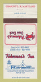 Matchbook Cover - Fisherman's Inn Grasonville MD 30 Strike