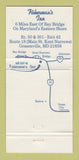 Matchbook Cover - Fisherman's Inn Grasonville MD 30 Strike