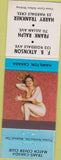Matchbook Cover - Hamilton ON Canada Pinup match cover club