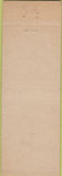 Matchbook Cover - Hampton House Hotel New York City NY