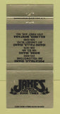 Matchbook Cover Jake's Restaurant Pocatello Idaho Falls ID Billings MT 30 Strike