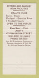 Matchbook Cover - Josef's Restaurant Chicago IL 30 Strike