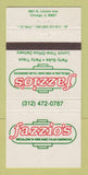 Matchbook Cover - Fazzio's Italian Restaurant Chicago IL 30 Strike