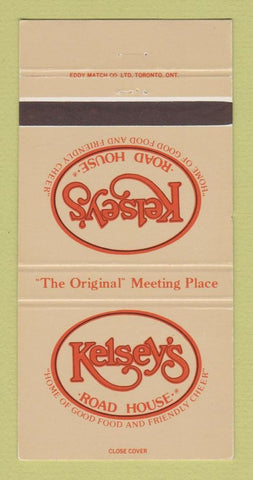 Matchbook Cover - Kelsey's Road House  30 Strike