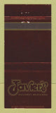 Matchbook Cover - Javier's Mexican Restaurant Dallas TX 30 Strike