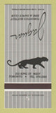 Matchbook Cover - Jaguar Dance Club Toronto ON 30 Strike