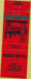 Matchbook Cover - Ranch Motel Flora IL