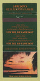 Matchbook Cover - Jameson's by the Sea Oahu Kailua Kona Hawaii 30 Strike