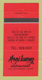 Matchbook Cover - Hoailkuong Restaurant Vietnamese 30 Strike