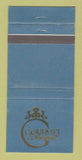 Matchbook Cover - Gourmet Restaurant Terrace Hilton Cincinnati OH 30 Strike