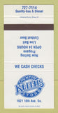 Matchbook Cover - Keiths Country Store 30 Strike