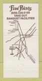 Matchbook Cover - Five Points Diner Deptford NJ 30 Strike