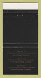 Matchbook Cover - Jimmy's Group Hong Kong WEAR 30 Strike