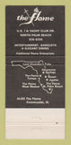 Matchbook Cover - Flame Restaurant Countryside IL Palm Beach Tampa FL 30 Strike