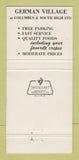 Matchbook Cover - Jon's Village Junction Columbus OH WORN #2 30 Strike