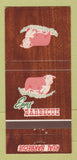 Matchbook Cover - Epps' BBQ Dallas TX 30 Strike