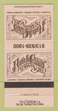 Matchbook Cover - Hatch Cover Restaurant Fort Myers FL 30 Strike