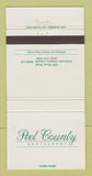 Matchbook Cover - Pell County Restaurant Etobicoke ON 30 Strike