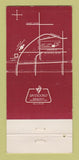 Matchbook Cover - The Oaks Restaurant Dallas TX Supper Club WEAR 30 Strike