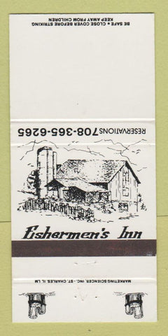 Matchbook Cover - Fishermen's Inn Elburn IL 30 Strike