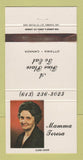 Matchbook Cover - Mamma Teresa Restaurant Ottawa ON 30 Strike