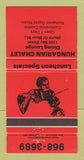 Matchbook Cover - Hungarian Chalet Toronto ON 30 Strike