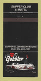 Matchbook Cover - Hartwig's Gobbler Supper Club Motel Johnson Creek WI 30 Strike