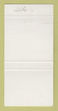 Matchbook Cover Jameson's Charthouse Restaurant Mount Prospect IL WEAR 30 Strike