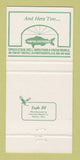 Matchbook Cover - Horsefeathers Portland ME North Conway Dover NH 30 Strike