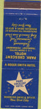 Matchbook Cover - Park Crescent Hotel New York City