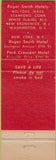 Matchbook Cover - Park Crescent Hotel New York City
