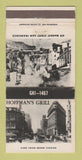 Matchbook Cover - Hoffman's Grill San Francisco CA WEAR 30 Strike