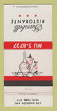 Matchbook Cover - Giambelli Ristorante New York City WEAR 30 Strike