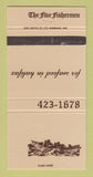 Matchbook Cover - The Five Fishermen Restaurant 30 Strike
