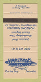 Matchbook Cover - Horizons Restaurant Sausalito CA 30 Strike