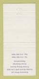 Matchbook Cover - Hot House Cafe Toronto ON 30 Strike