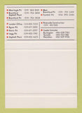 Matchbook Cover - TCG Materials Limited Brantford ON SAMPLE 40 Strike