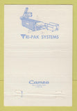 Matchbook Cover - Tri Pak Incorporated Louisville KY 40 Strike