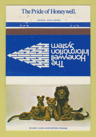 Matchbook Cover - Honeywell International System Computers 40 Strike