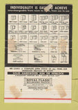 Matchbook Cover - King's Furniture Unpainted Huntington Park CA WEAR 40 Strike