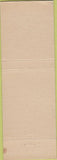 Matchbook Cover - Henry Hudson Hotel New York City NY