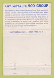 Matchbook Cover - Art Metal Fisher Office Furniture Quincy IL 40 Strike