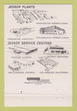 Matchbook Cover - Jessop Steel Company Washington PA 40 Strike