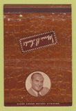 Matchbook Cover - Morris B Sachs Clothes Chicago IL 40 Strike