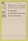 Matchbook Cover - Northwestern Federal Savings Loan Minneapolis MN 40 Strike