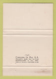 Matchbook Cover - Presidente Brandy Mexico WEAR 40 Strike