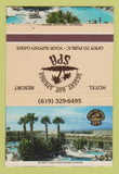 Matchbook Cover - Desert Hot Springs Spa Resort Hotel CA 40 Strike