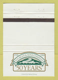 Matchbook Cover - DD Bean Sons Company 1988 50th 40 Strike