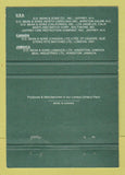 Matchbook Cover - DD Bean Sons Company 1988 50th 40 Strike